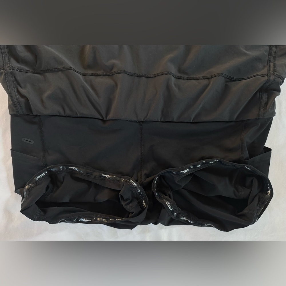 Lululemon Pace Rival Skirt, Black, Size 14, Mid Rise, 15” Length - Picture 13 of 14